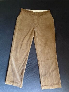 Ralph Lauren Men's Brown Corduroy Trousers